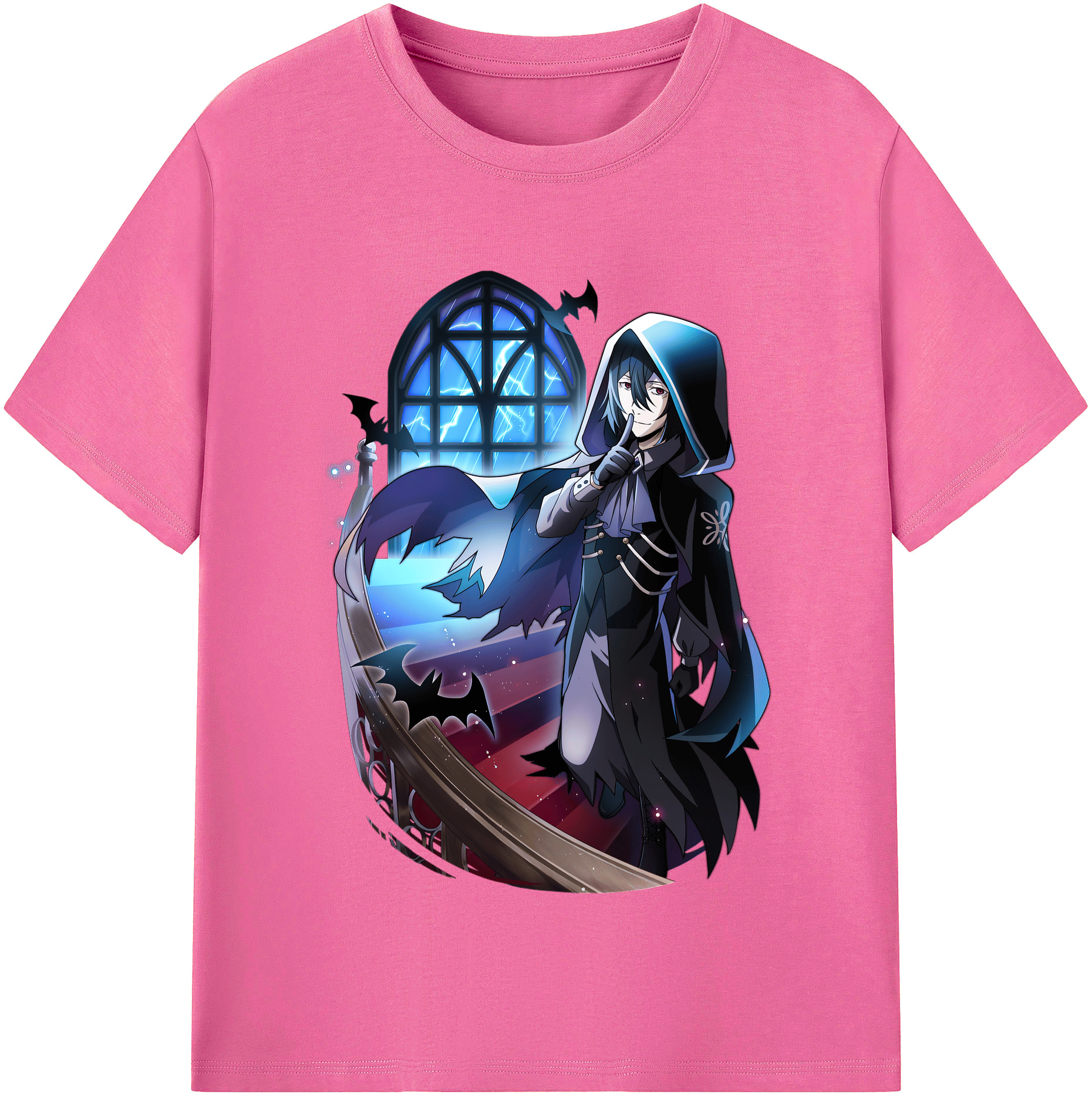 （画像用） 文豪ストレイドッグス Bungo Stray Dogs レディースカジュアルプリントTシャツ（綿100％）